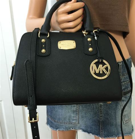 lock on michael kors purse|Michael Kors saffiano handbag.